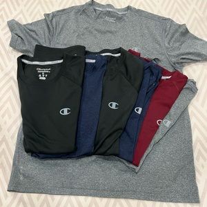 Champion Performance Workout shirts men’s medium (Lot of shirts)